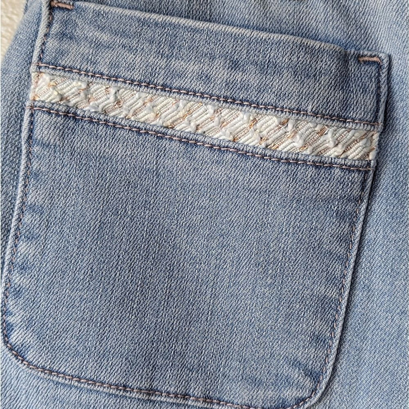 Wit & Wisdom Ab Solution High Waist Wide Leg Crop Jeans Women's sz 4 NWT - Picture 13 of 15